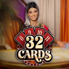 32 Cards by Ezugi, showcased at dragonia-kazino.es – game logo