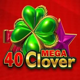 40 Mega Clover slot icon by Amusnet Interactive, available at Dragonia Casino
