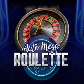 Official Live Casino logo: Auto Mega Roulette by Pragmatic Play at Dragonia Casino