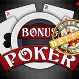 Bonus Poker Deluxe - 3 Hands logo – Table Games by RTG (Reel Time Gaming) at Dragonia Casino