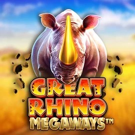 Great Rhino Megaways casino game by Pragmatic Play – featured logo at Dragonia Casino