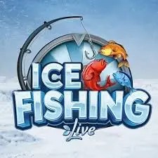 Ice Fishing Live logo – Live Casino by Evolution at Dragonia Casino