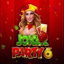 Slots logo of Joker Party 6 from Greentube at Dragonia Casino