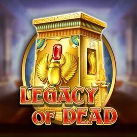 Legacy of Dead slot visual from Play'n GO available on dragonia-kazino.es
