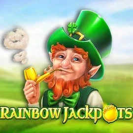 Rainbow Jackpots slot icon by Red Tiger Gaming, available at Dragonia Casino