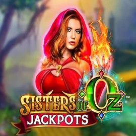 Sisters Of Oz Jackpots logo by Triple Edge Studios at Dragonia Casino