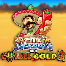 Stellar Jackpots with Chilli Gold x2 online game logo by Lightning Box Game on dragonia-kazino.es
