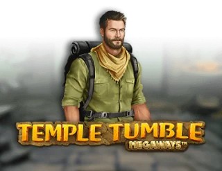 Logo of Temple Tumble from Relax Gaming at Dragonia Casino