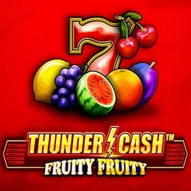 Thunder Cash Fruity Fruity logo – Slots by Novomatic at Dragonia Casino